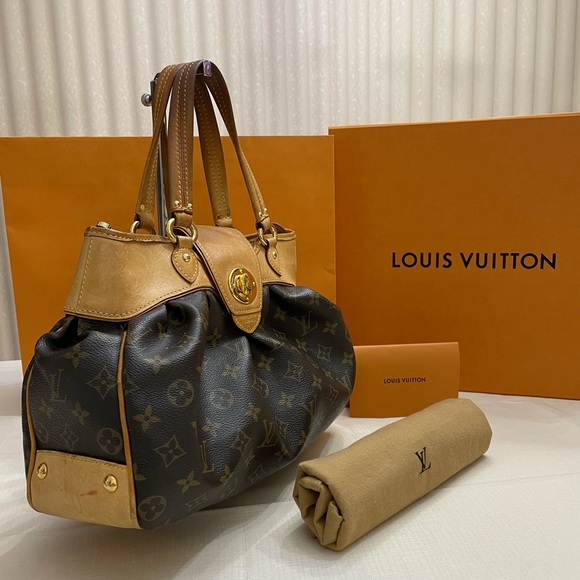 Authentic Louis Vuitton Boetie PM Monogram Brown Coated Canvas Shoulder Bag 💼❤️ - Picture 5 of 17